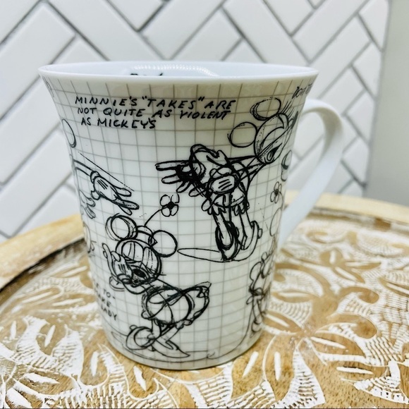 Disney Sketch Book Minnie Mouse Coffee Cup Mug 2008 - Picture 2 of 7